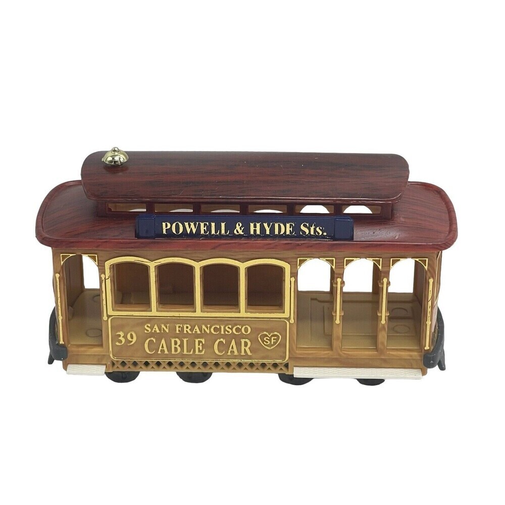 San Francisco Cable Car Powell & Hyde 39 Plastic Souvenir Rolls!
